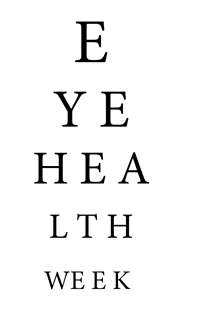 National Eye Health Week